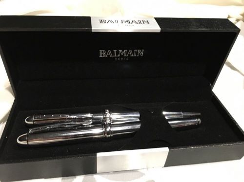 Set Of 2 BEAUTIFUL BALMAIN  CONCORDE  TWIST PENS  by  BALMAIN PARIS*