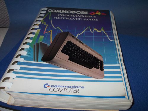 COMMODORE 64 PROGRAMMER&#039;S REFERENCE GUIDE VINTAGE 1982 COLLECTIBLE RARE LAST ONE