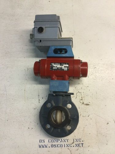 2&#034; Asahi Actuated PVC Butterfly Valve