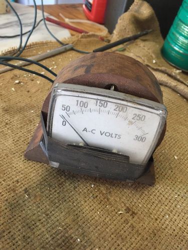 0-300 A-C MILLIAMPERES PANEL METER GAUGE