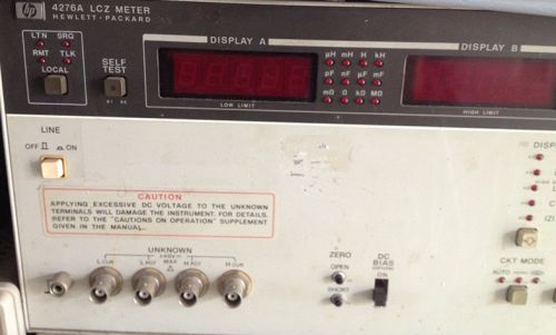 HEWLETT PACKARD HP 4276A LCR METER