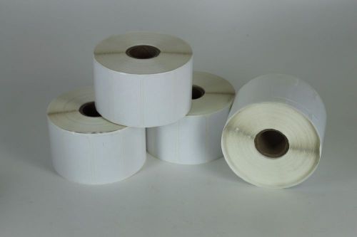 3 &amp; 3/4  rolls 2x1 direct thermal 1375 labels p/r zebra 2824 - 2422 - 2844 zp450 for sale