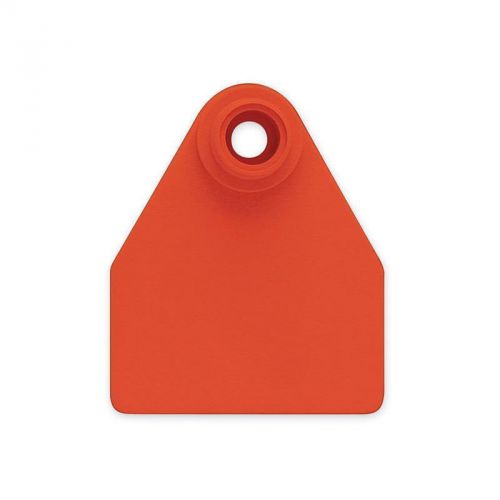 Allflex Global Medium Cattle Blank Ear Tags 25 Ct Red