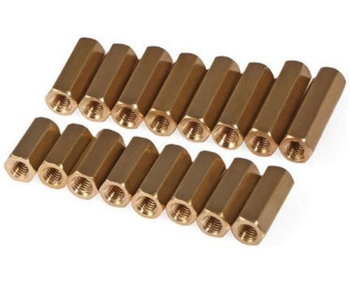 Solid Brass M3*4-M3*60 Female Threaded Hexagon Isolation Column Standoff Spacer