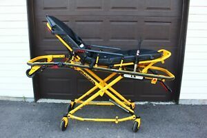 Stryker LX 500lb Ambulance Stretcher w/ IV Pole Gurney Cot EMT MX Pro EMS