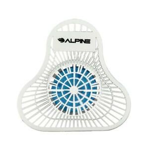 Alpine Industries Flower Fresh Anti-Splash Urinal Screen w/Non-Para Block 24pk