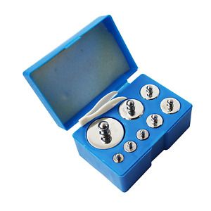 Scale Balance Calibration Weight Set Steel with Chrome Plated Surface Suitable