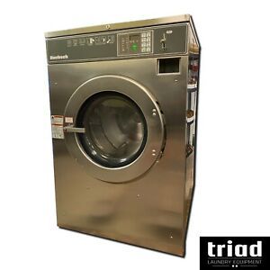 &#039;07 Huebsch 40lb COIN OP 1PHASE Washer Unimac Dexter Laundromat Speed Queen Ipso