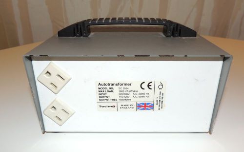 Tacima autotransformer model sc 5564 1600 va ac auto transformer  convert usa/uk for sale