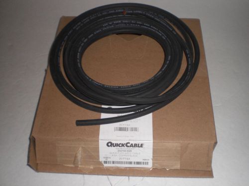 WELDING CABLE 4 GA QUICK FLEX BLACK 25 FEET