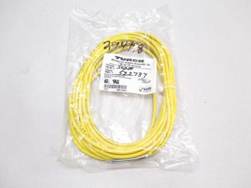 NEW TURCK PKG 4M-6 U0058-11 4P FEMALE CONNECTOR CORDSET CABLE-WIRE D437626