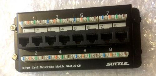 Suttle SE-SAM-D8/ 8 Port Soho Access Data Voice Module Cat 5e