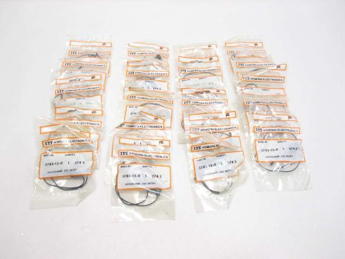 Lot 20 new itt 3783-12-0 274s 0.025 pomona minigrabber recept patch cord d479246 for sale