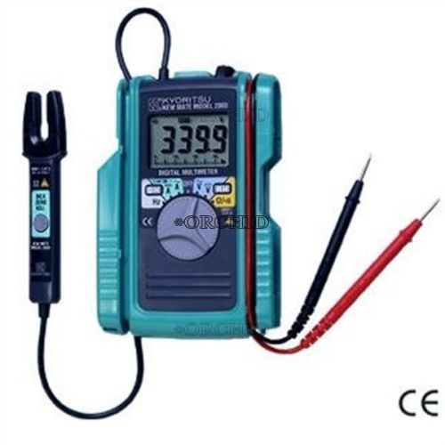 Kyoritsu 2000 clamp tester ac/dc measure multimeter gauge bargraph display for sale