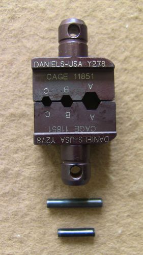 Daniels Crimping Die Set Y278