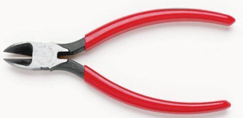 4 7/16 Inch Diagonal Cutting Pliers With Grip Thin Narrow Jaws J204g