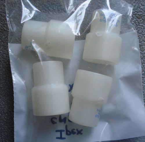 IPEX ENPURE U2242 POLYPROPYLENE 1 X 1/2&#034; REDUCER BUSHING 537242 (LOT OF 4)