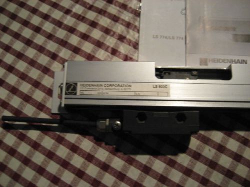 Heidenhain Linear scale with reader LS603C  DEMONSTRATION UNIT cut away