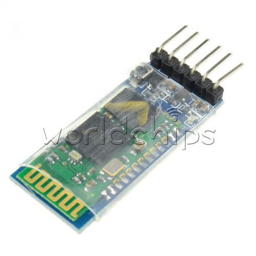 10Pcs Wireless 6 Pin Bluetooth RF Transceiver Module HC-05 RS232 Master Slave