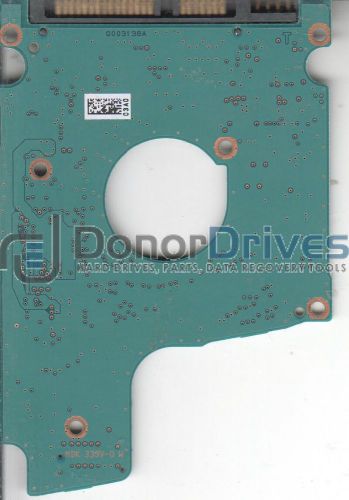 MQ01ABD100, AA00/AX001C, HDKBB96H0A01 T, G003138A, Toshiba SATA 2.5 PCB + Servic