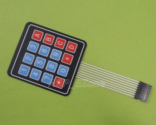 1pcs high quality 4 x 4 matrix array 16 key membrane switch keypad keyboard for sale