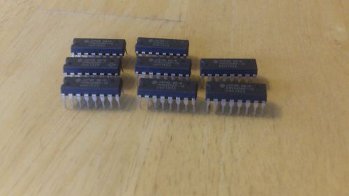 Lot of 8 Ram (16-Pin) Japan model number# HM50256P-15 --Vintage Collectible Rare