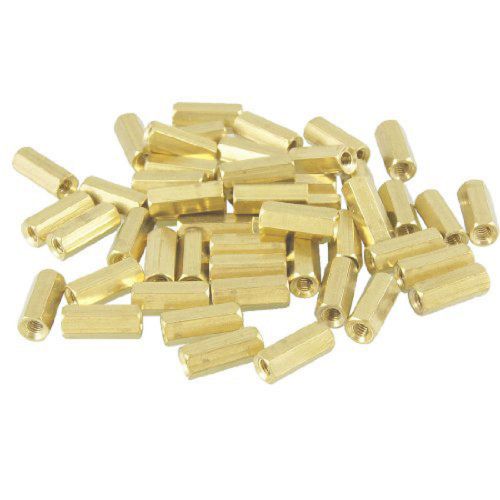 50 pcs Hexagonal 11mm Length M3 Female Thread PCB Standoff Spacers