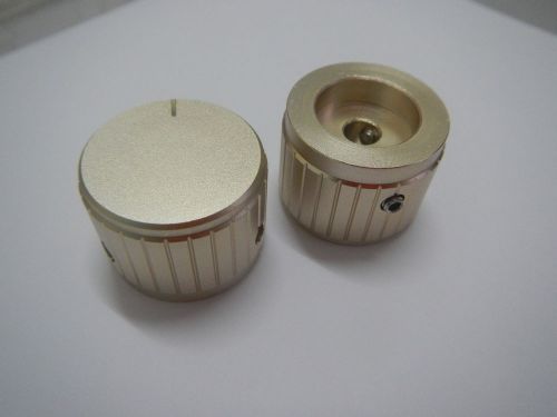 30x22 SOLID Aluminum GOLD HI-FI BASS VOLUME KNOB