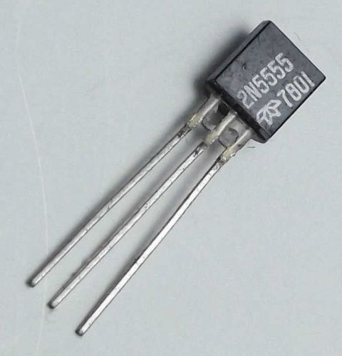 Teledyne 2N5555 N-Channel RF Amplifier Transistor TO-92 NOS