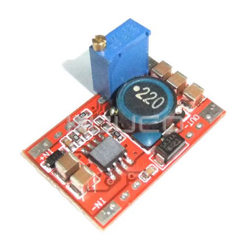 High Efficiency DC-DC Buck Converter 4.75-28V to 1.2-25V 3A Step Down Module