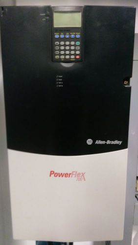 Allen bradly power flex 700 40 ph vfd drive new in a hoffon cabnet for sale