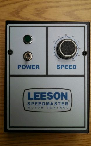 NEW LEESON DC MOTOR SPEED CONTROL MODEL 174307.00 115/230 VOLT INPUT