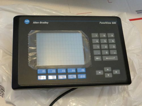 Allen bradley 2711-b6c20/b panelview 600 color touch keypad, new no box for sale
