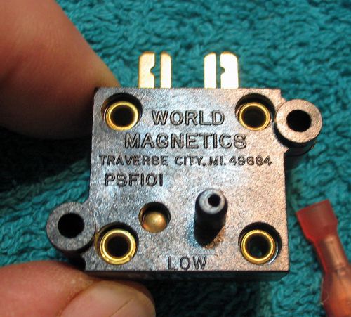 PSF 101 World Magnetics Pressure Switch 9111-005 9751