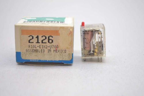 NEW POTTER BRUMFIELD 2126 R10L-E1X2-V700 24V-DC RELAY D421067