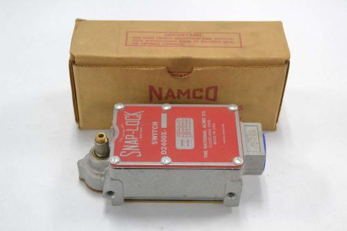 NEW NAMCO D2400X 1IN NPT SNAP LOCK LIMIT SWITCH 125-600V-AC 5-20A AMP B354337
