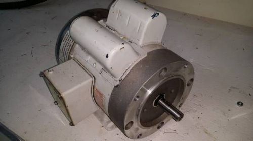 Leeson Wash Guard washguard motor electric .5hp .5 hp single phase works perfect