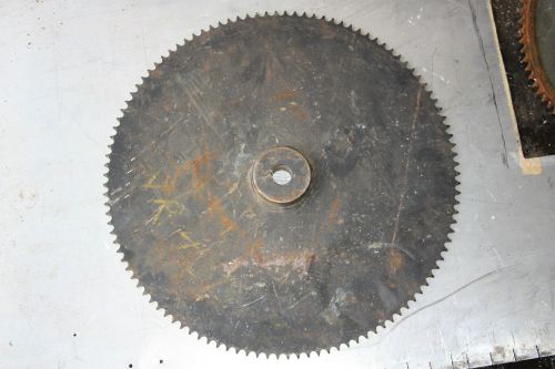 Steel  Sprocket steampunk industrial WOW 16 inches big