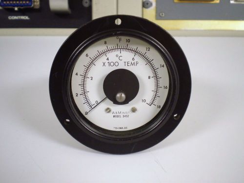 A&amp;M INSTRUMENTS TEMP METER MODEL 3452