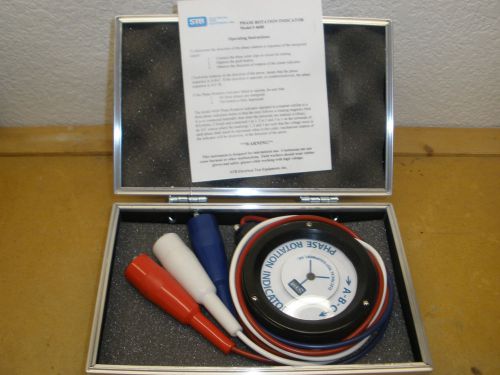 STB MODEL 4600 3 PHASE ROTATION METER