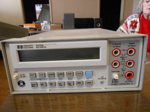 HEWLETT PACKARD 3478A MULTIMETER