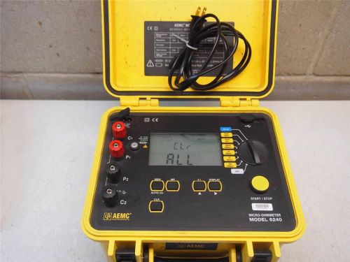 AEMC 6240 Micro-Ohmmeter