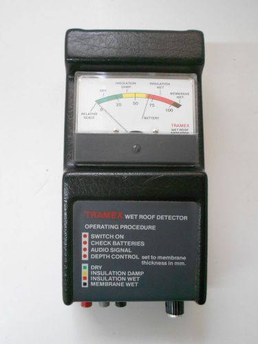 Tramex Non-Invasive Wet Roof Detector