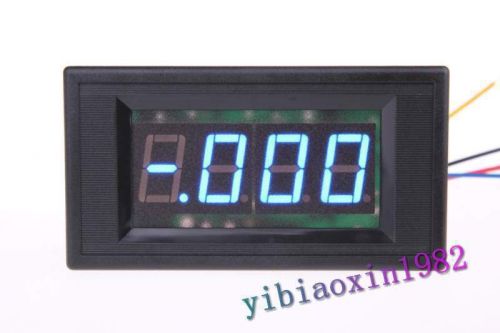 1pc  DC 2V 3 1/2 Blue LED Digital Volt Panel Meter DC 2V