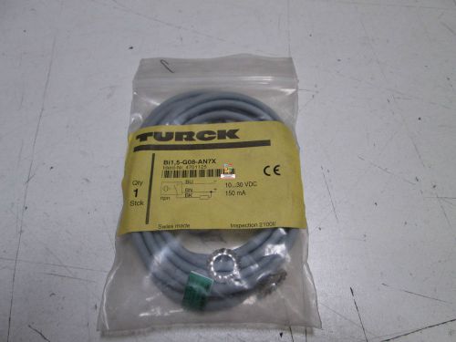 TURCK INDUCTIVE PROC SENSOR Bi1,5-G08-AN7X *NEW IN FACTORY BAG*