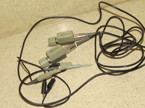 ^^  LOT OF FOUR TEKTRONIX P6136 OSCILLOSCOPE PROBES