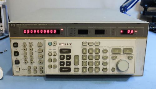 HP/Agilent 8663a 100khz-2.56GHz Ultra High-Performance Signal Generator