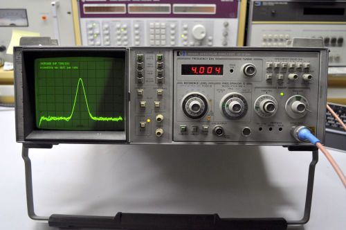 HP 8559A Spectrum Analyzer 0.01 to 21 GHz. &amp; 853A Digital Display