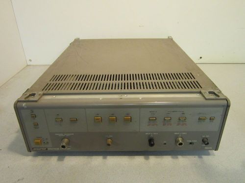 Advantest Spectrum Analyzer TR4172, RF Section, Powers On, OPT: 01, 04, 06,