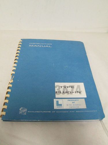 TEKTRONIX 3A74 TYPE PLUG-IN INSTRUCTION MANUAL